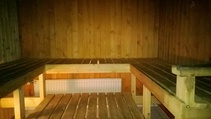 Talossa kaksi erillistä saunaosastoa