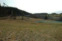 FinnSpring-suunnistuksen kilpailukeskus rakennettiin Parmaharjun niitylle vuonna 2007.